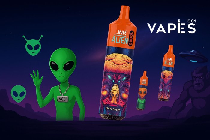 JNR Puff Alien 10K – La Vape Usa e Getta più potente e richiesta in Italia