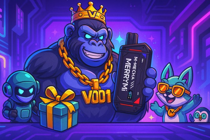 MerryMi – M-Mecha 16K – 16.000 Puff – Usa e Getta / 3 % Nicotina: Il Futuro dello Svapo! 