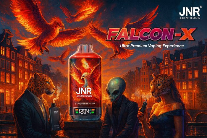 JNR Falcon X 18K – Il Mostro Cosmico dello Svapo Moderno