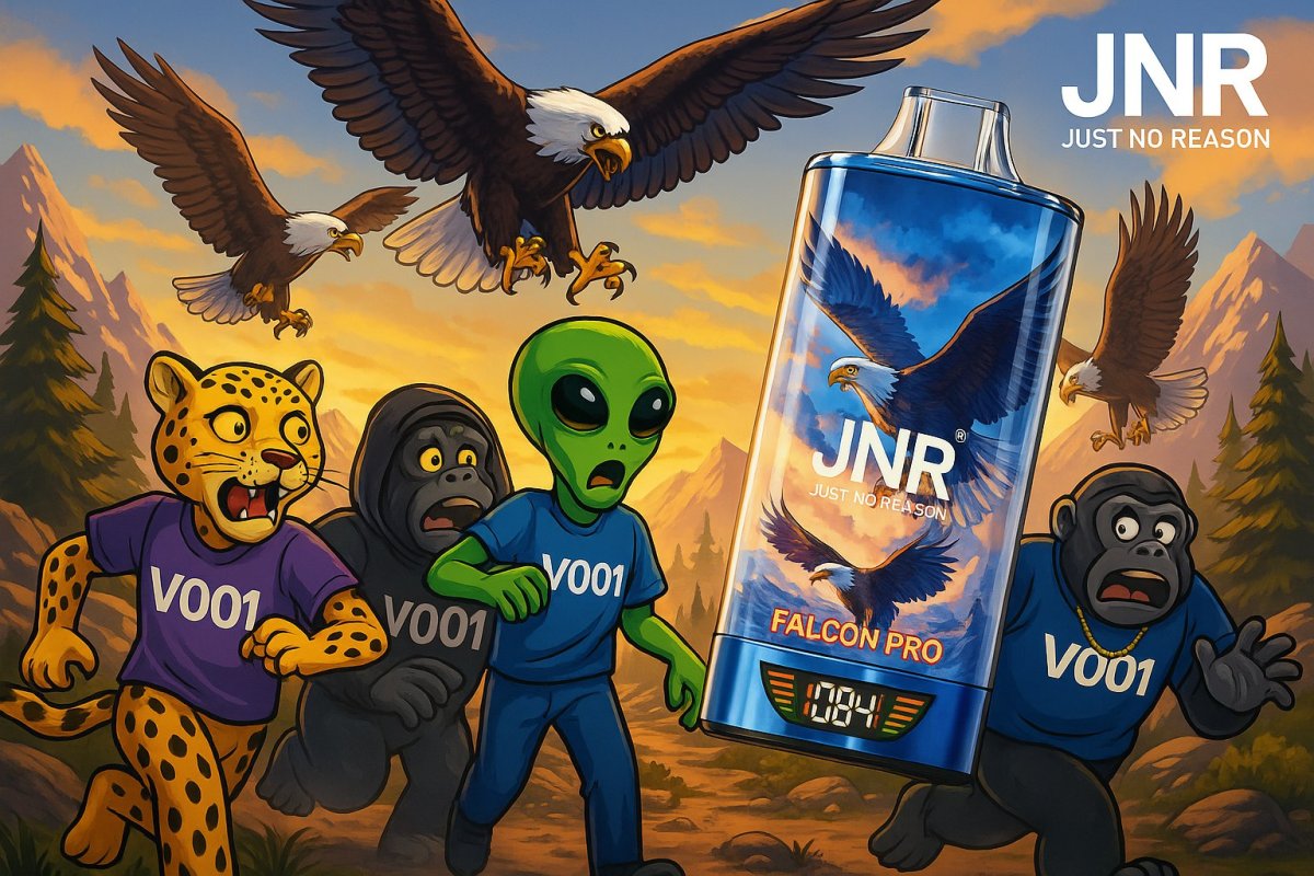 JNR Falcon Pro 28000 Puffs – La Revolución del Vaper Desechable 
