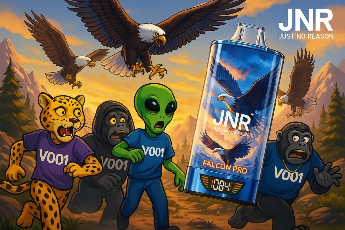 JNR Falcon Pro 28000 Puffs – La Nuova Era del Vaping È Iniziata 