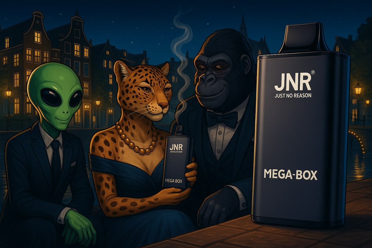 JNR Mega Box 25K Puffs – Den Nya Generationens Engångs Vape 