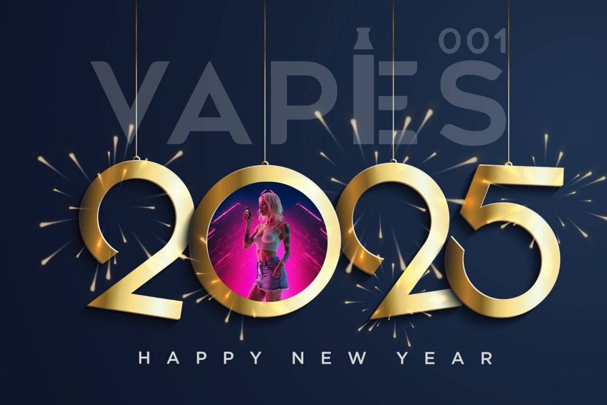 Felice Anno Nuovo 2025: le tendenze dello svapo da non perdere