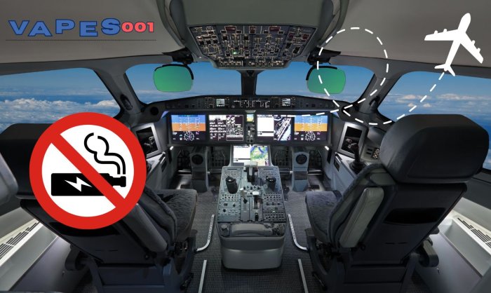¿Puedes tomar un cigarrillo electrónico en un avión? Guía completa para vapores de viajero ✈️