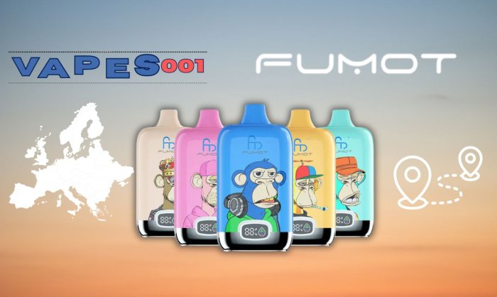 Fumot Digital Box 12000: el vape desechable de alta capacidad para una sola experiencia de vape