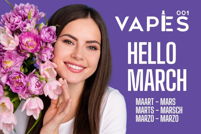 Marzo de 2025: ¡Un mes loco de febrero, nuevos productos en abundancia y siempre más bocanadas! 😎💨