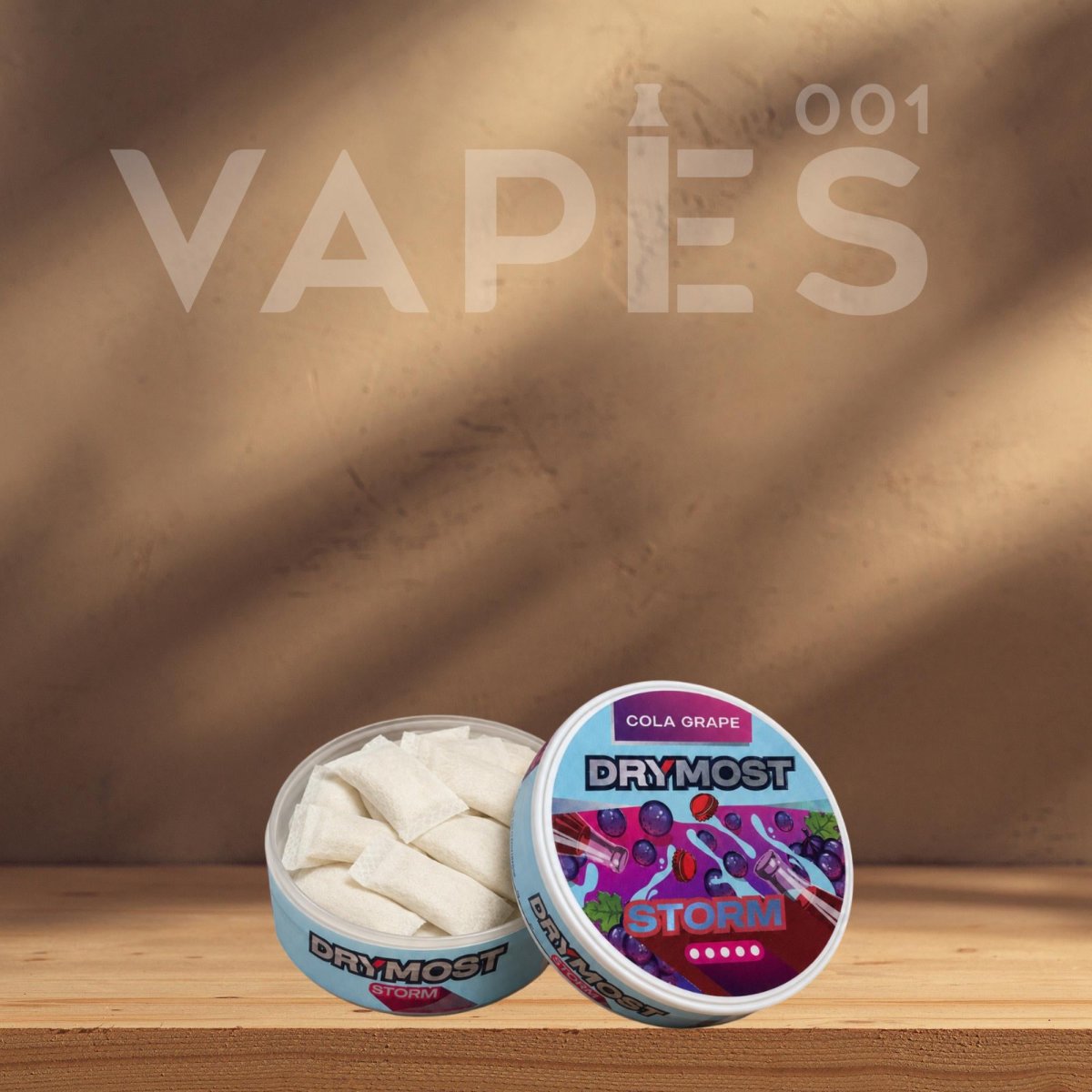 DRYMOST Snus – Storm – Confezione da 22 Bustine | 30mg