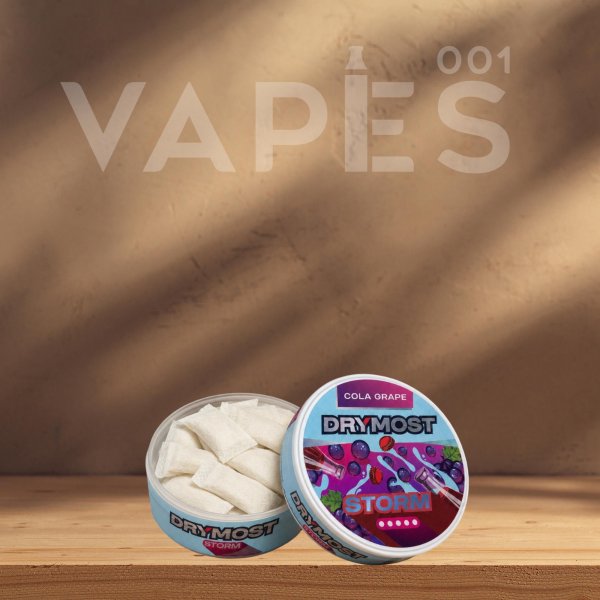 DRYMOST Snus – Storm – Caja de 22 Bolsitas | 30mg