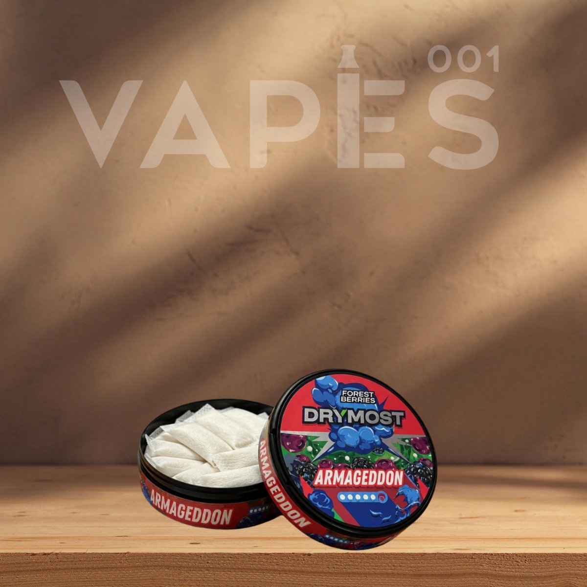 DRYMOST Snus – Armageddon – Confezione da 22 Bustine | 36mg
