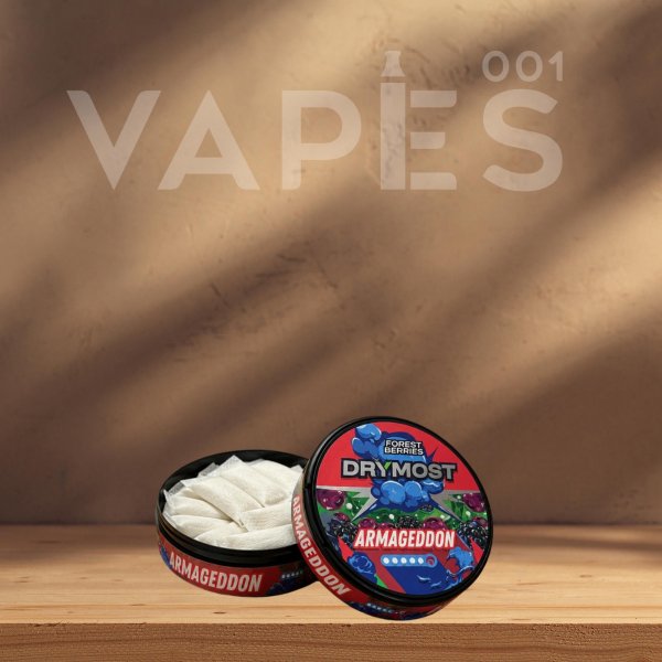 DRYMOST Snus – Armageddon – Caja de 22 Bolsitas | 36mg