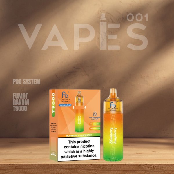 Fumot T9000 - 2% Nicotina - Pod Vape Recargable