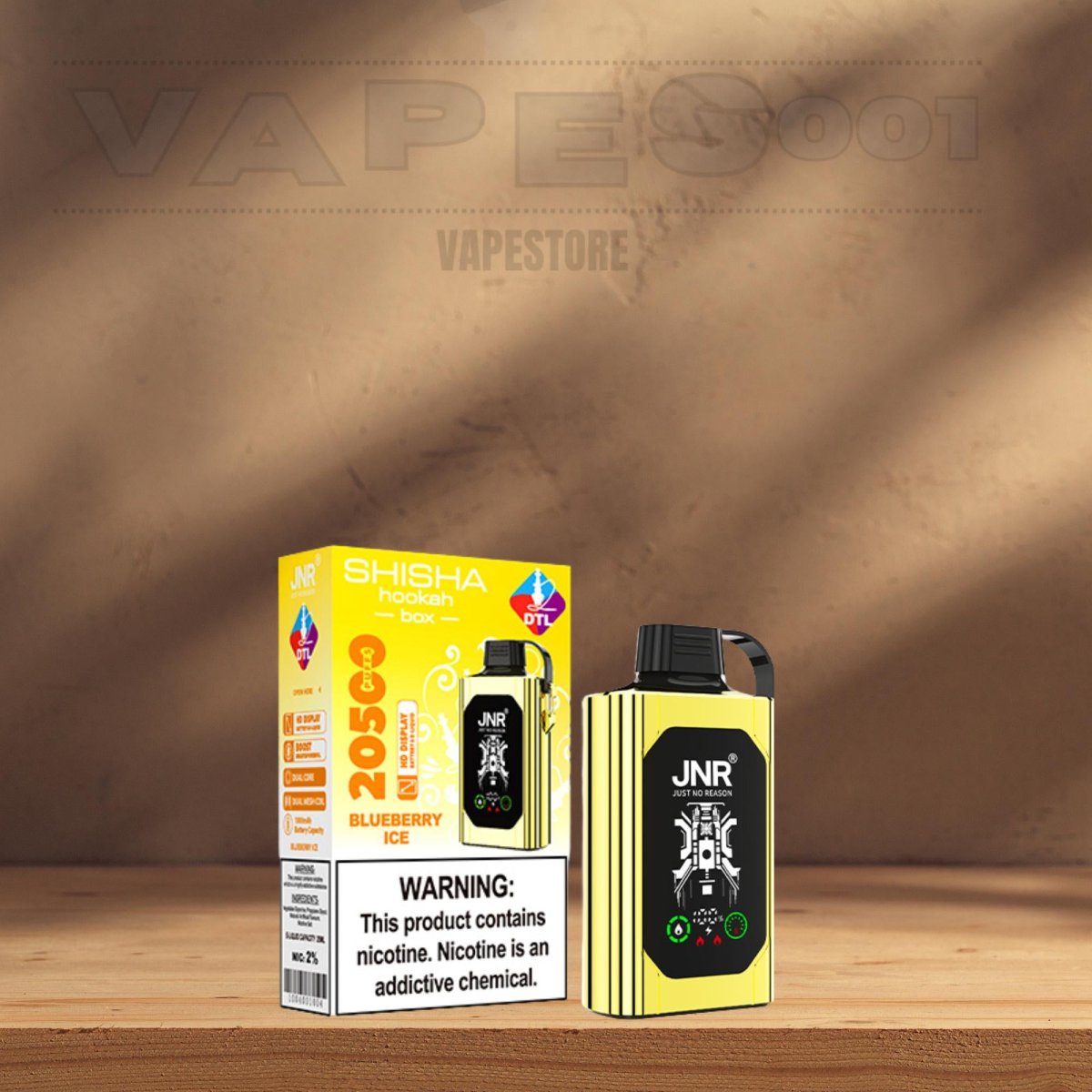 JNR - Shisha Box 20.5K - Usa e Getta / Disposable