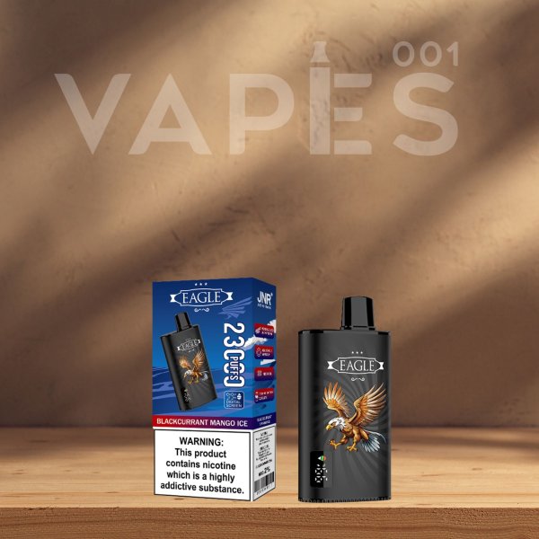 JNR - Eagle - 23000 Puffs - 2% nicotina - Vaper Desechable