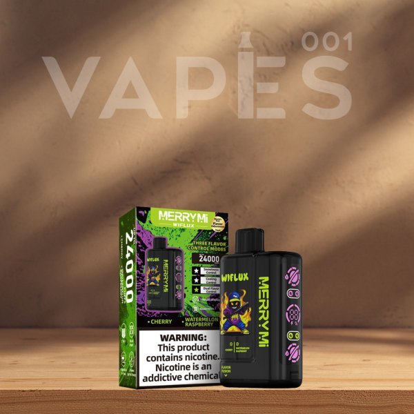 Merry-Mi – WiFlux 24K – Vape Descartable / Disposable