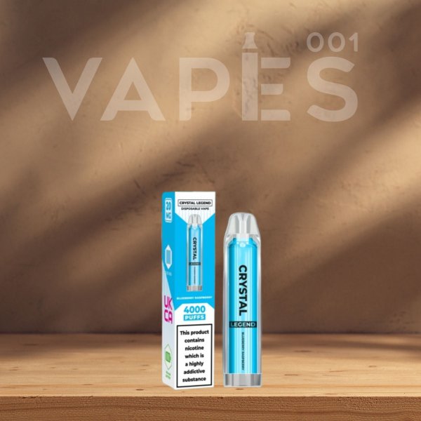 Crystal Vape Legend 4000 - 2% di Nicotina - Usa e Getta / Disposable