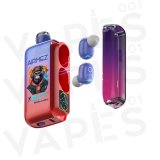 AirMez - X-Beats 40000 - Auricolare Smart Vape 2-en-1 - Usa e Getta / Vape Disposable 2% Nicotina