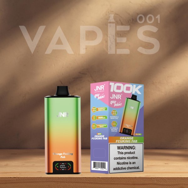 JNR – BigMac 100K – Disposable Vape – 2% Nicotine