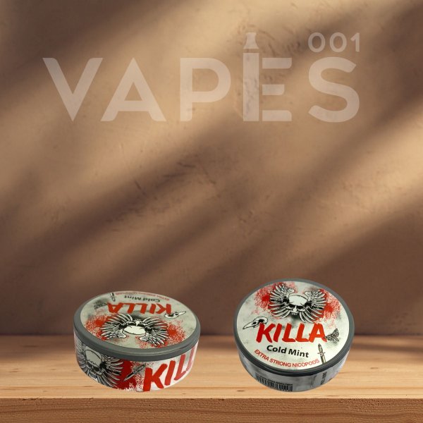 Killa Snus - Lata con 20 sobres | 12.8mg