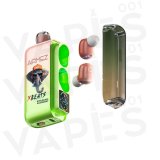 AirMez - X-Beats 40000 - Auricolare Smart Vape 2-en-1 - Usa e Getta / Vape Disposable 2% Nicotina