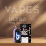 Al Fakher Crown Bar - Ultra 25K - 0,5% di Nicotina - Usa e Getta / Vape Disposable