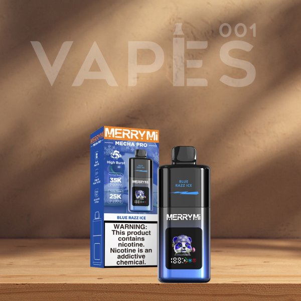 Merry-Mi – Mecha Pro 35K – Vape Descartable / Disposable – 5% nicotina