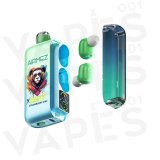 AirMez - X-Beats 40000 - Auricolare Smart Vape 2-en-1 - Usa e Getta / Vape Disposable 2% Nicotina